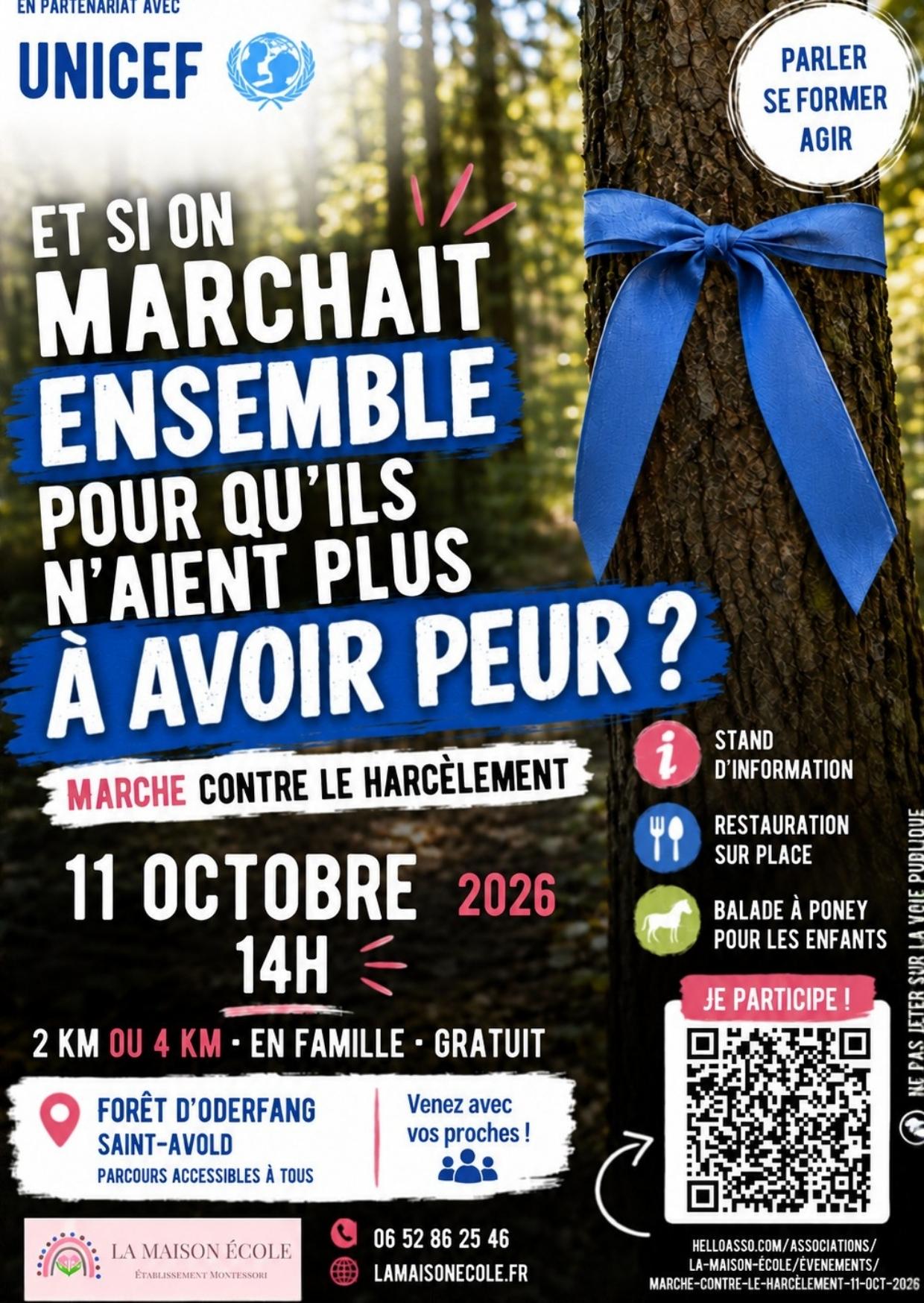 marche contre le harcèlement